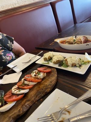 Appetizers at 3 Brothers Vegan Cafe in Copiague