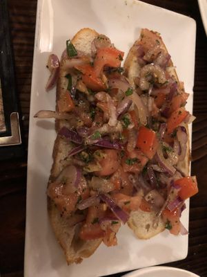 Bruschetta   at 3 Brothers Vegan Cafe in Copiague