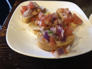 Bruschetta   at 3 Brothers Vegan Cafe in Copiague
