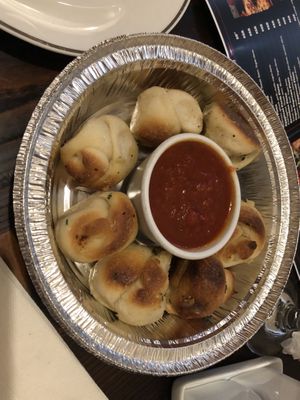 Garlic bread   at 3 Brothers Vegan Cafe in Copiague