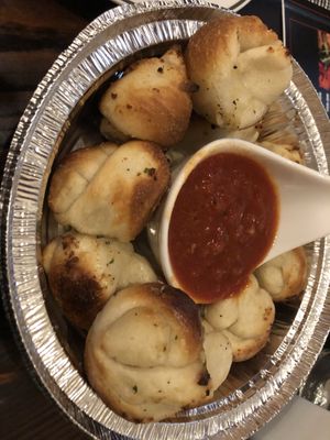 Garlic bread   at 3 Brothers Vegan Cafe in Copiague