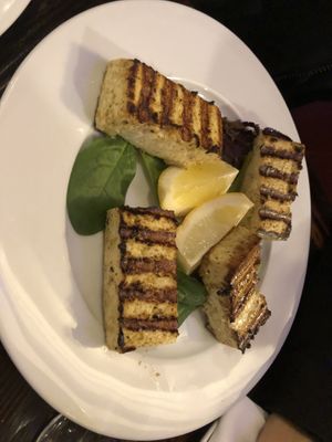 Grilled tofu   at 3 Brothers Vegan Cafe in Copiague