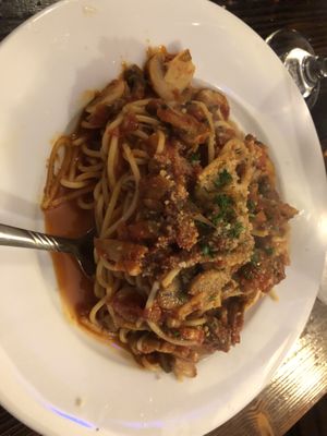 Spaghetti   at 3 Brothers Vegan Cafe in Copiague