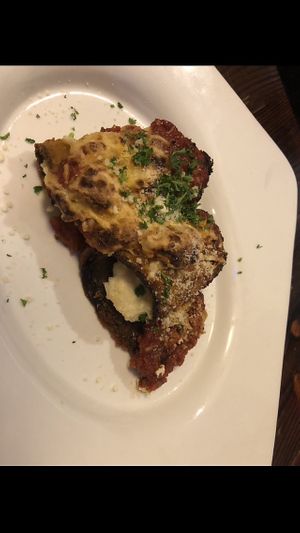 Eggplant rollatini   at 3 Brothers Vegan Cafe in Copiague