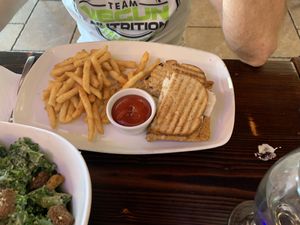 Tempeh Reuben  at 3 Brothers Vegan Cafe in Copiague