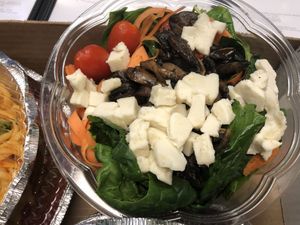 Spinach salad  at 3 Brothers Vegan Cafe in Copiague