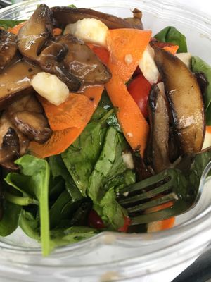 Spinach salad  at 3 Brothers Vegan Cafe in Copiague