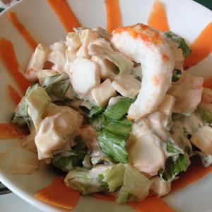 Coctel de gambas at Verdeando in Denia