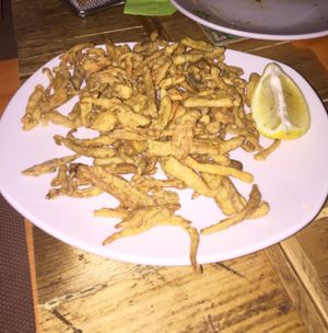 'Pescaito' frito. at Verdeando in Denia