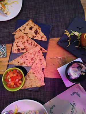 Quesadillas at Verdeando in Denia