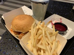 The Hot Chicky lives up to its name.  It has a true kick! #Veganuary at Beatnic - Bleecker St in New York City