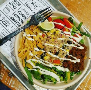 Quinoa Taco Salad ("By Chloe" era) at Beatnic - Bleecker St in New York City