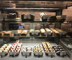 cupcakes muffins and other sweets  at Beatnic - Bleecker St in New York City