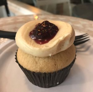 peanut butter jam cupcake at Beatnic - Bleecker St in New York City