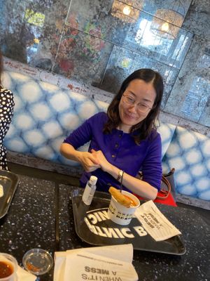 Dining at Beatnic. at Beatnic - Bleecker St in New York City