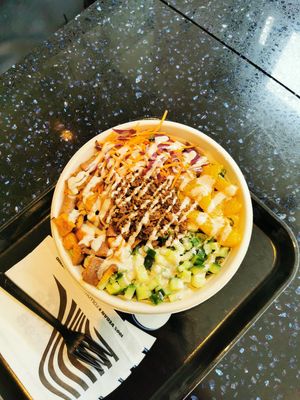 Build your own bowl at Beatnic - Bleecker St in New York City