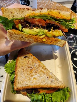 Vegan BLT at Beatnic - Bleecker St in New York City