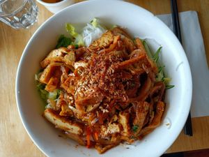 Tofu lemongrass vermicelli salad at Mai Kitchen in Ferryden Park