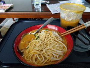 Perfect for a cold and raining day #veganlaksa at Mai Kitchen in Ferryden Park