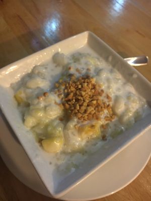 Vegan mango sago at Mai Kitchen in Ferryden Park