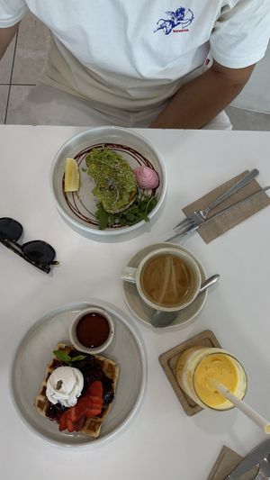 Vegan waffle   at The Beet Bar in Townsville