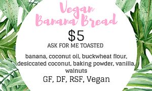 so many great vegan options available at The Beet Bar at The Beet Bar in Townsville