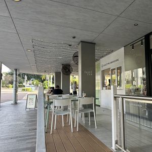 Spacious outdoor seating  at The Beet Bar in Townsville