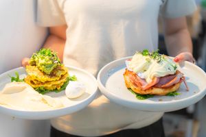 Lots of vegan and vego all-day-breakfast options. Can recommend the house-made corn fritters, acai bowls & healthy house-made vegan waffles!  at The Beet Bar in Townsville