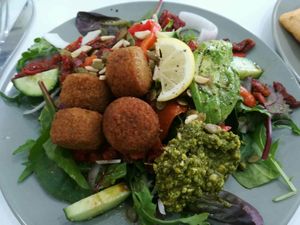 Vegan salad at The Beet Bar in Townsville