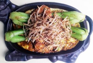 Stir-Fry Mushroom at Angkor Vegetarian Nutrition Restaurant in Phnom Penh