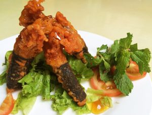 Vagi Shushi at Angkor Vegetarian Nutrition Restaurant in Phnom Penh