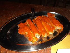 Cannelloni ripieni di lenticchie at Podere Capanne in Rome