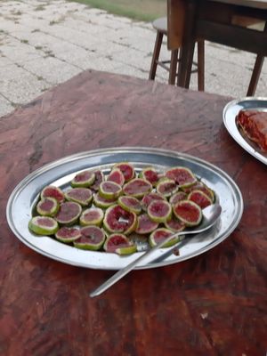 Fichi con aceto balsamico at Podere Capanne in Rome