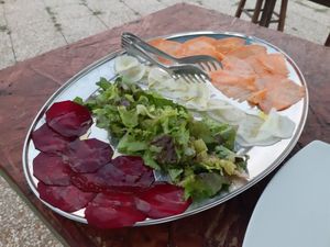 Misto di verdure crude at Podere Capanne in Rome