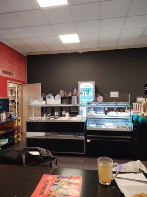 Counter at Namaste in Kassel