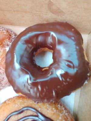 Yeast chocolate at Vortex Doughnuts in Asheville