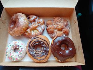 Doughnuts at Vortex Doughnuts in Asheville