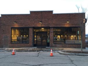Storefront at Vortex Doughnuts in Asheville
