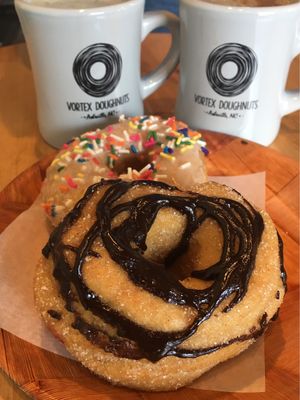 The Vortex Doughnut  at Vortex Doughnuts in Asheville
