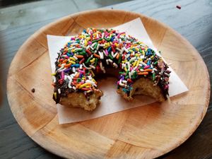 Great not-cake doughnuts! at Vortex Doughnuts in Asheville