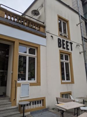 Outside at Beet in Luxembourg City
