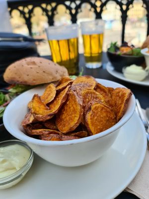 The sweet potato fries at Beet in Luxembourg City