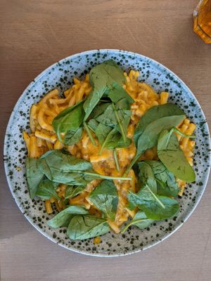 Mac n cheese at Beet in Luxembourg City