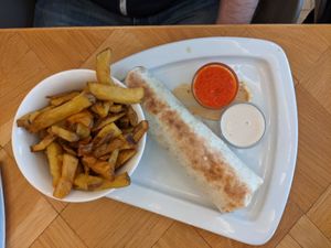 Falafel set at Beet in Luxembourg City