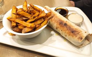 Falafel at Beet in Luxembourg City