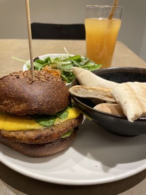 Avocado Burger - einfach nur lecker !!! at Beet in Luxembourg City