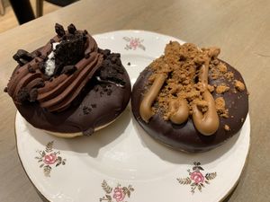 Oreo & Speculoos donuts  at Beet in Luxembourg City