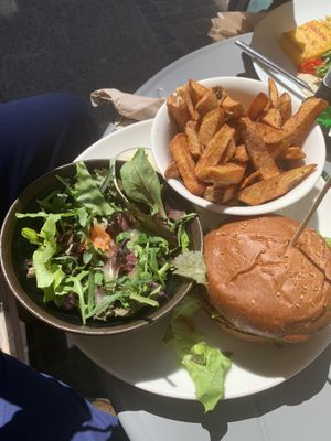 Truffle burger   at Beet in Luxembourg City
