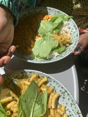 Dhal and rice   at Beet in Luxembourg City