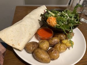 Kebab #Veganuary at Beet in Luxembourg City